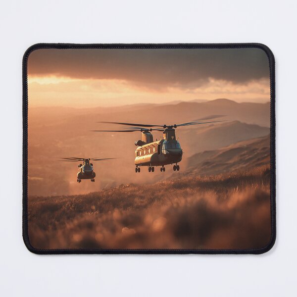 Item preview, Golden Hour Chinooks designed and sold by Skyframe Aviation.