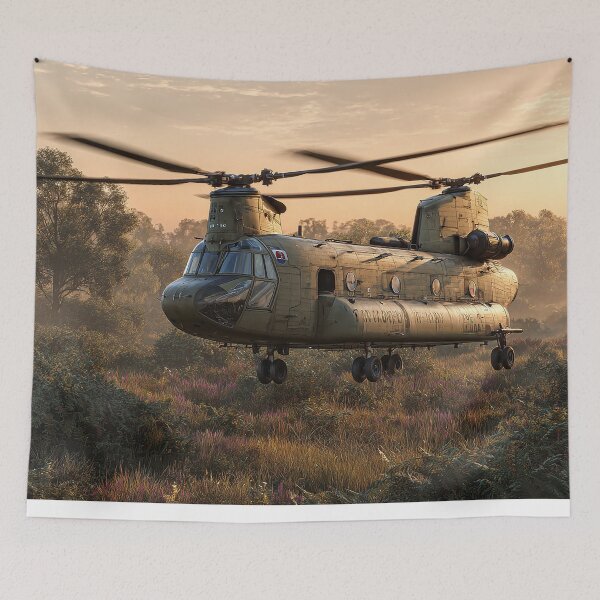 Item preview, Chinook Moorland Landing designed and sold by Skyframe Aviation.