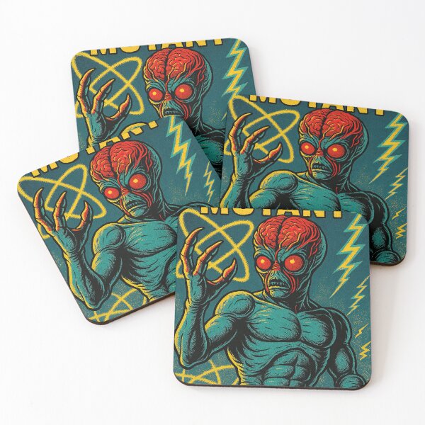 Item preview, Metaluna Mutant Retro Sci-Fi Monster Art designed and sold by Retr0Tshirts.