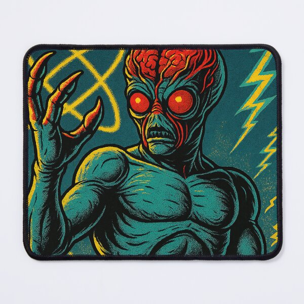 Item preview, Metaluna Mutant Retro Sci-Fi Monster Art designed and sold by Retr0Tshirts.