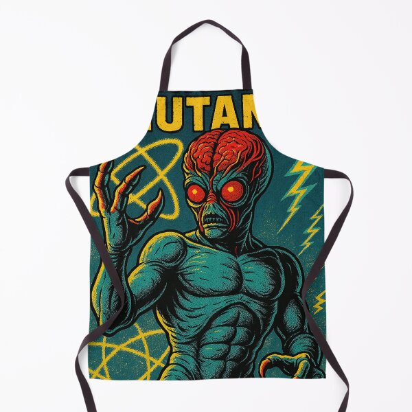 Item preview, Metaluna Mutant Retro Sci-Fi Monster Art designed and sold by Retr0Tshirts.