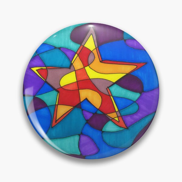 Item preview, Abstract star designed and sold by Baseballchick.