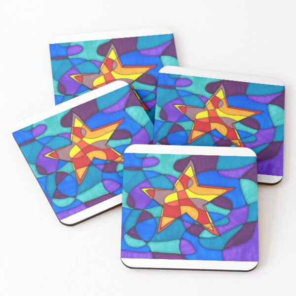 Item preview, Abstract star designed and sold by Baseballchick.