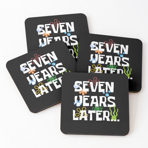 Item preview, Seven Years Later, Funny 7 Years Old Birthday Party designed and sold by Mozaic Clothes.