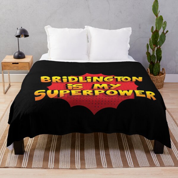Item preview, BRIDLINGTON is My Superpower designed and sold by Custom365.