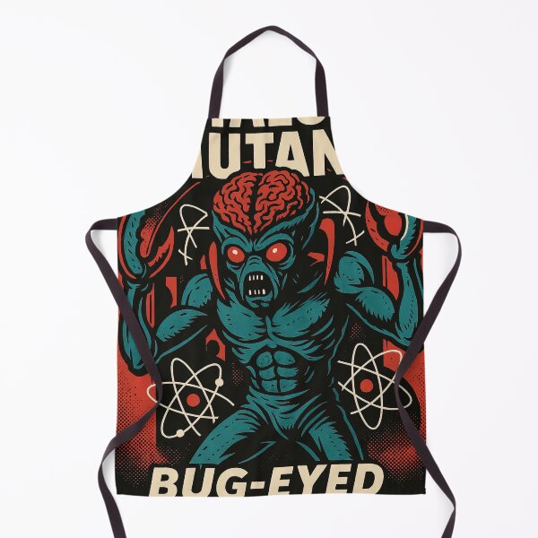 Item preview, Metaluna Mutant Vintage Sci-Fi Horror Art designed and sold by Retr0Tshirts.