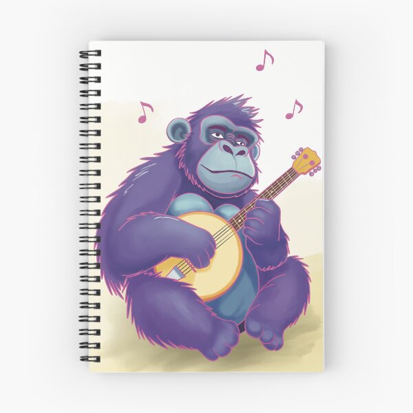 Artikelvorschau, Banjo Blues und Banana Snooze entworfen und verkauft von NatureBrushbyMariela.