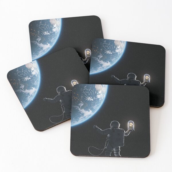 Item preview, Alone in Space Facing Earth designed and sold by Itsheartshop.