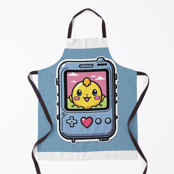 Item preview, Kawaii Game Boy Color - Cute Retro Console with Happy Chick designed and sold by Bartollini.