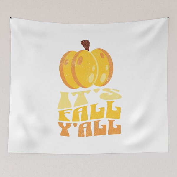Item preview, It's Fall Y'all Pumpkin designed and sold by DeafPigeonDesigns.