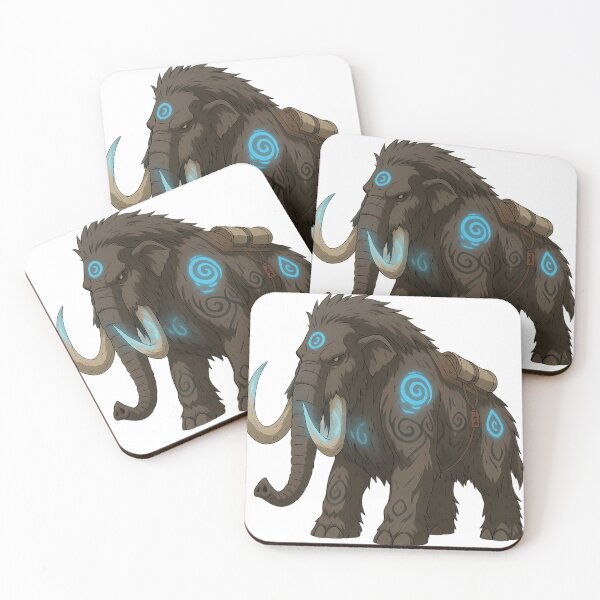 Item preview, Tribal Mammoth Summon Beast – Ice Spirit Guardian designed and sold by ElementalBeast1.