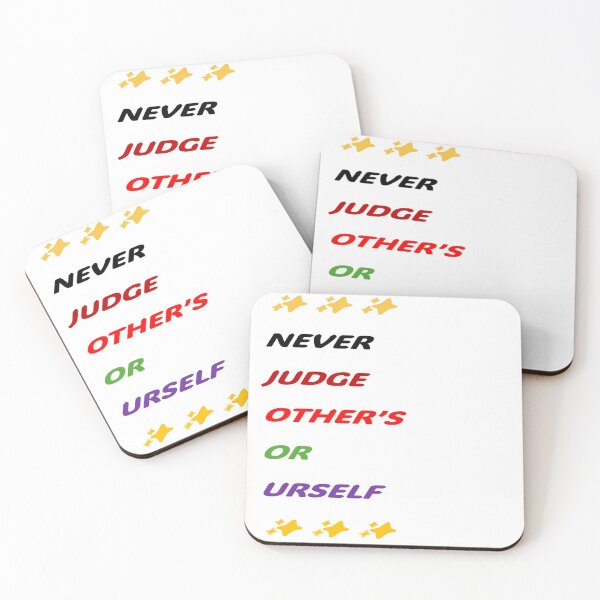 Item preview, ☆☆NEVER JUDGE OTHER'S OR URSELF ☆☆ designed and sold by Artqween .