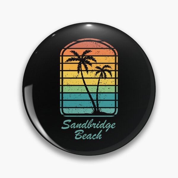Artikelvorschau, Sandbridge Beach – Retro-Sonnenuntergang entworfen und verkauft von Stock4U.