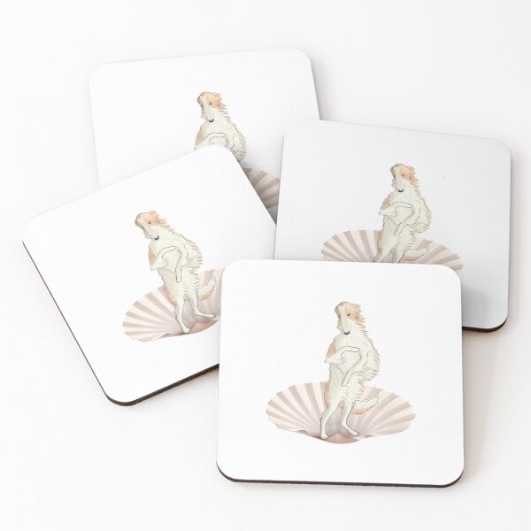 Item preview, The Birth of Canis, the Majestic Borzoi (no background) designed and sold by Tessa Draws Stoof.