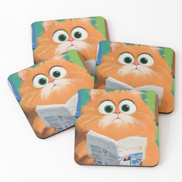 Item preview, Ragdoll Cat Reading Newspaper Bathroom Toilet Green Background designed and sold by earlobejerk.