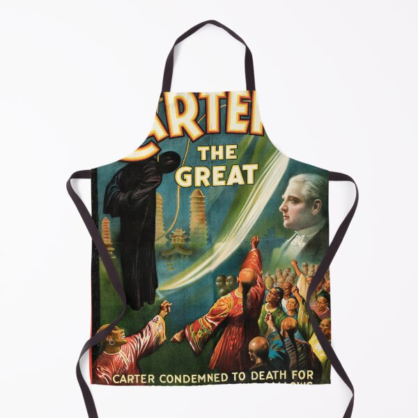 Item preview, Carter the Great Vintage Magician poster designed and sold by Vintage Designs +.
