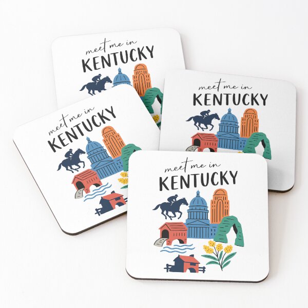 Item preview, Meet Me in Kentucky – hand drawn bluegrass charm designed and sold by CleanDecor.