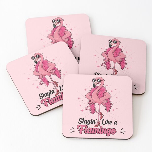 Item preview, Slayin' Like a Flamingo designed and sold by Amir Faysal.