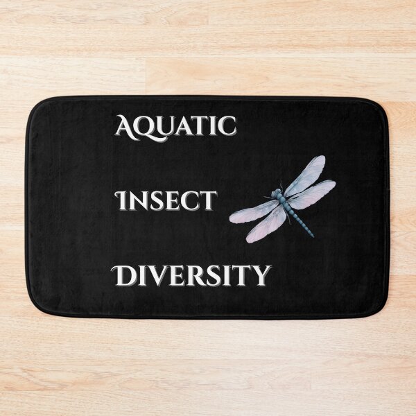 Item preview, Aquatic Insect Diversity – Freshwater Macroinvertebrates Design designed and sold by Danlentys.