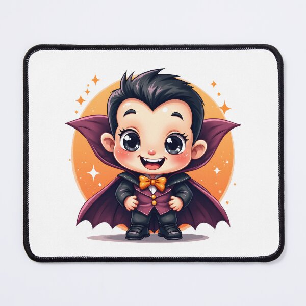 Item preview, Retro Cartoon Halloween Little Vampire designed and sold by FunCartoonSpot.