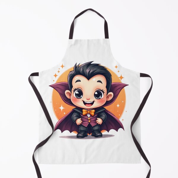 Item preview, Retro Cartoon Halloween Little Vampire designed and sold by FunCartoonSpot.