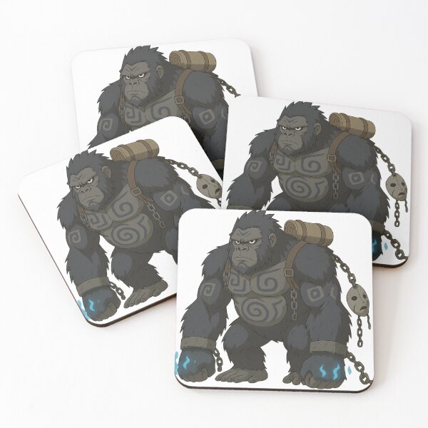 Item preview, Tribal Gorilla Summon Beast – Chakra Fist Warrior designed and sold by ElementalBeast1.