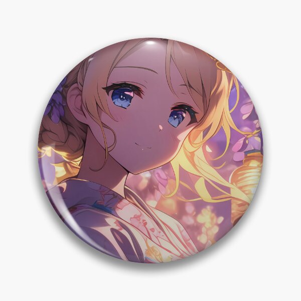 Item preview, Darjeeling Girls Und Panzer Anime Yukata Wisteria Glow designed and sold by earlobejerk.