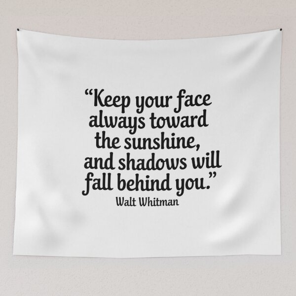Item preview, Keep Facing the Sunshine, Quote, hope, positivity, Funnyfits70, retro, vintage, meme, funny, humor designed and sold by FunnyFits70.