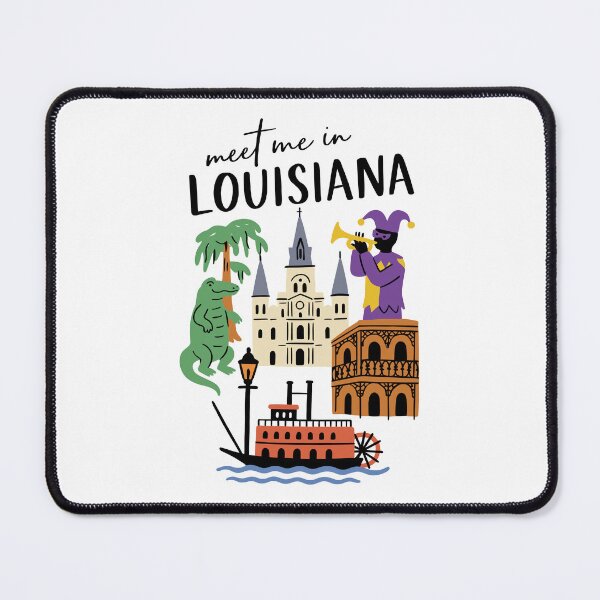 Item preview, Meet me in Louisiana – Hand drawn creole culture designed and sold by CleanDecor.