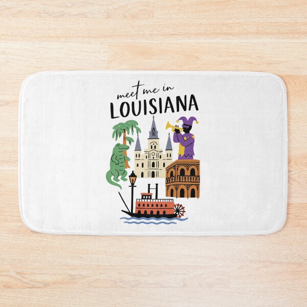 Item preview, Meet me in Louisiana – Hand drawn creole culture designed and sold by CleanDecor.