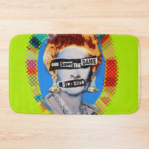 Item preview, God Save The Dame - Acid Lime designed and sold by Big Fat Arts.
