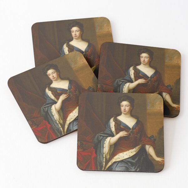 Item preview, Portrait of Queen Anne (1665–1714) - Godfrey Kneller (1646-1723)  designed and sold by Vintage Designs +.