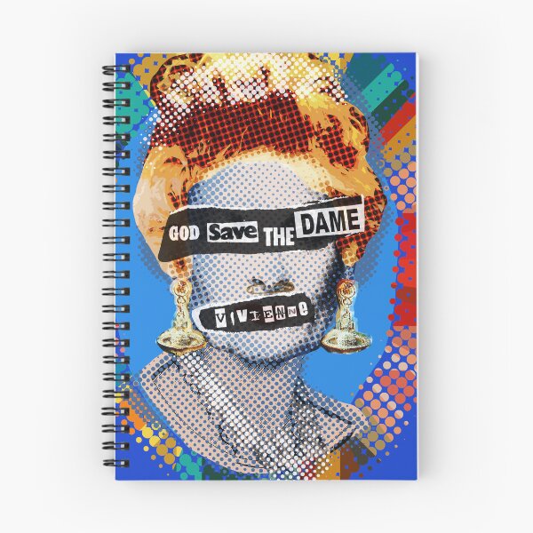 Item preview, God Save The Dame - Blue designed and sold by Big Fat Arts.