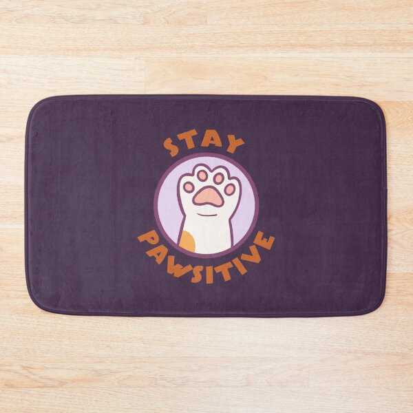 Item preview, Stay Pawsitive - cat paws designed and sold by Frank J. Art.
