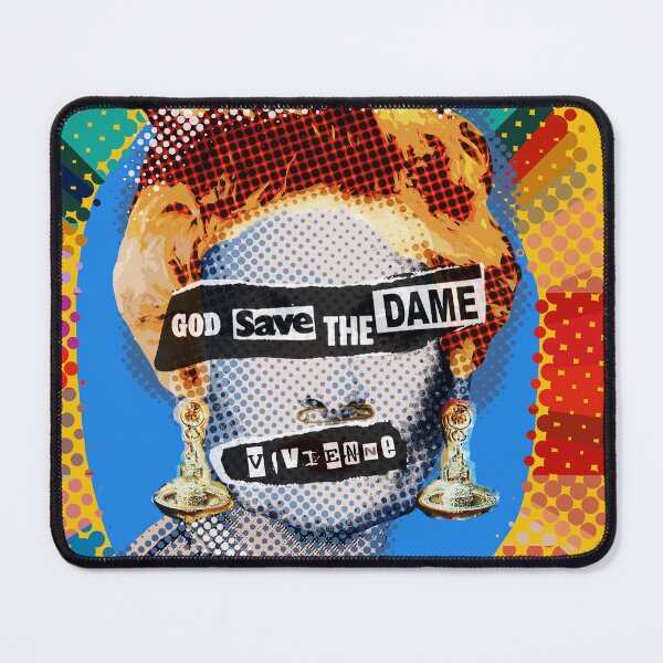 Item preview, God Save The Dame - Yellow designed and sold by Big Fat Arts.