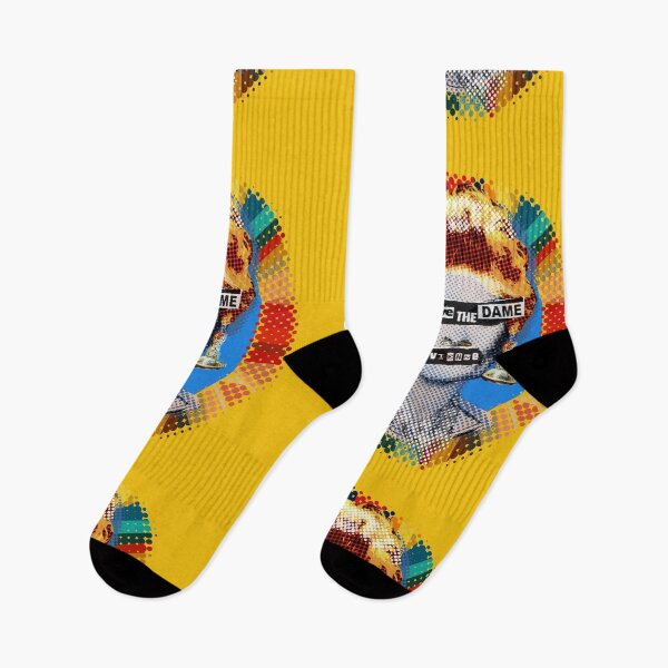 Item preview, God Save The Dame - Yellow designed and sold by Big Fat Arts.