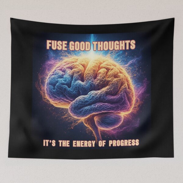 Item preview, Fuse Good Thoughts – Energy of Progress designed and sold by AleksKos.