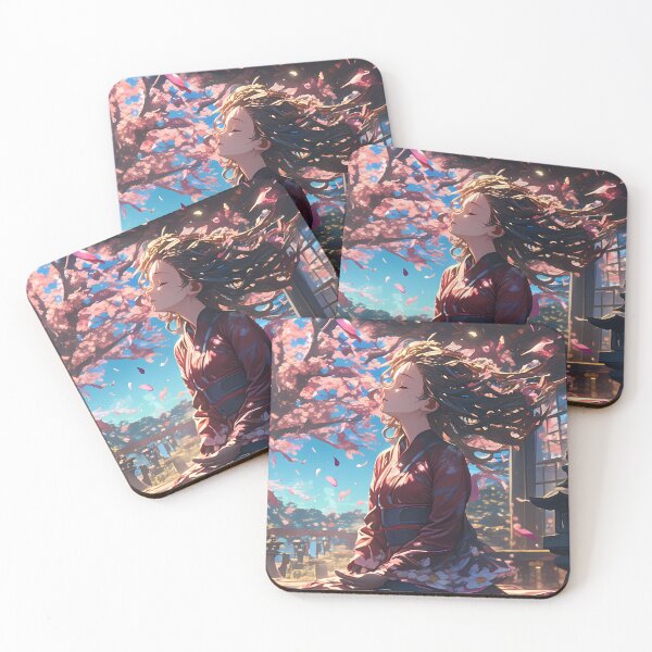 Item preview, Shiho Nishizumi Girls und Panzer Anime Cherry Blossom Meditation designed and sold by earlobejerk.