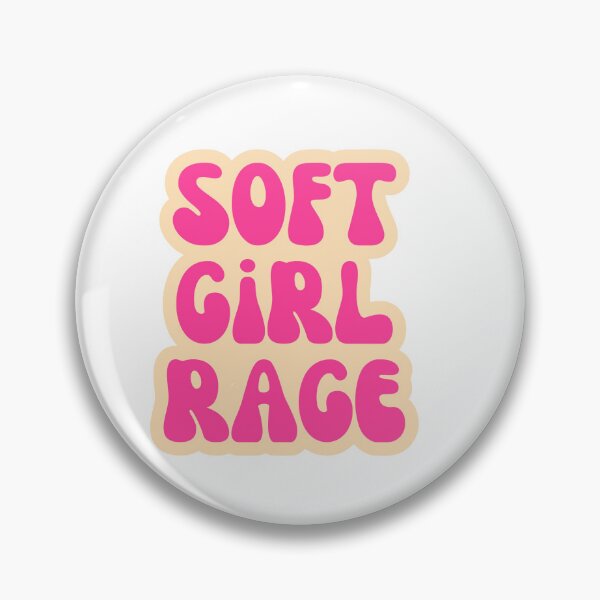 Item preview, soft girl rage designed and sold by Cosmic Detour .