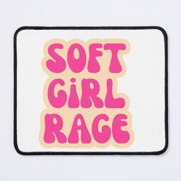 Item preview, soft girl rage designed and sold by Cosmic Detour .