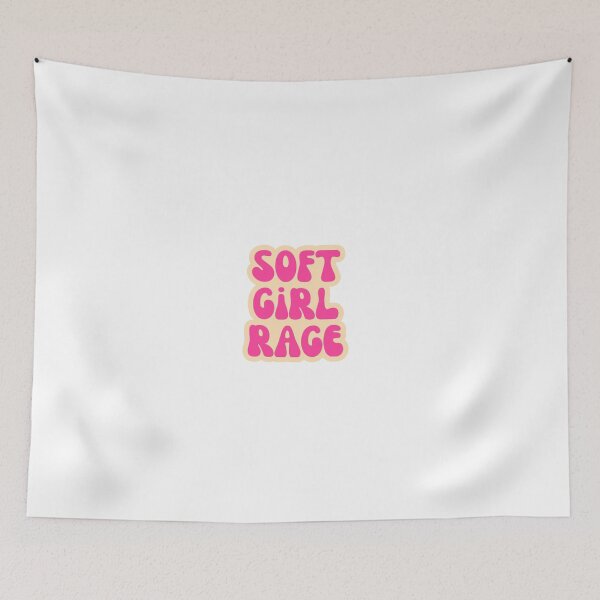Item preview, soft girl rage designed and sold by Cosmic Detour .