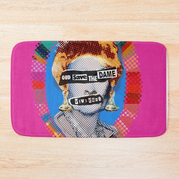 Item preview, God Save The Dame - Punk Pink designed and sold by Big Fat Arts.