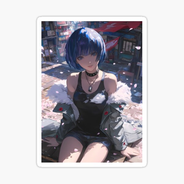 Item preview, Persona Game Tae Takemi Persona5 Anime Sakura White Hair Doctor Aura designed and sold by earlobejerk.
