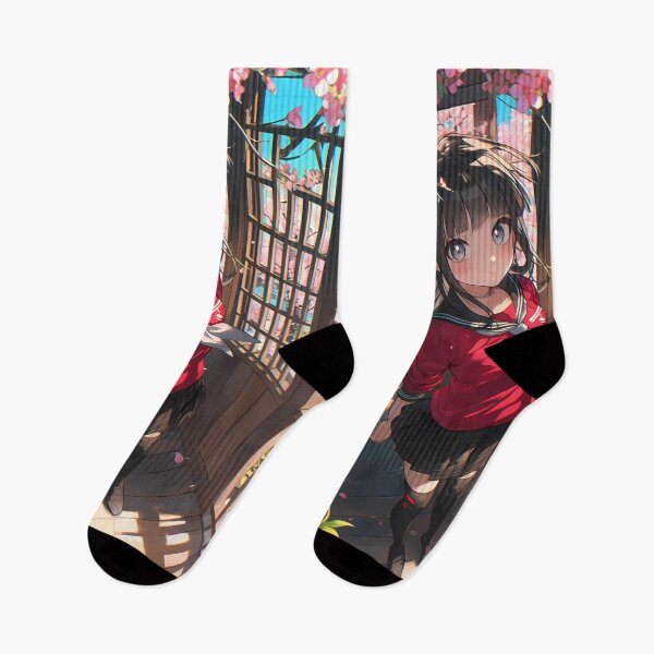 Item preview, Stylish Maki Harukawa Danganronpa Anime Girl Cherry Blossom designed and sold by earlobejerk.