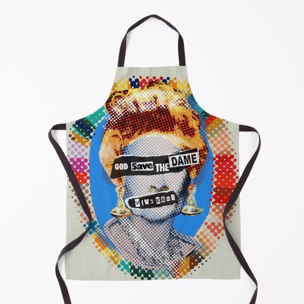 Item preview, God Save The Dame - White designed and sold by Big Fat Arts.