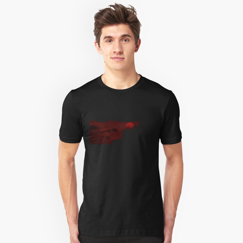 Red Moon Slim Fit T-Shirt