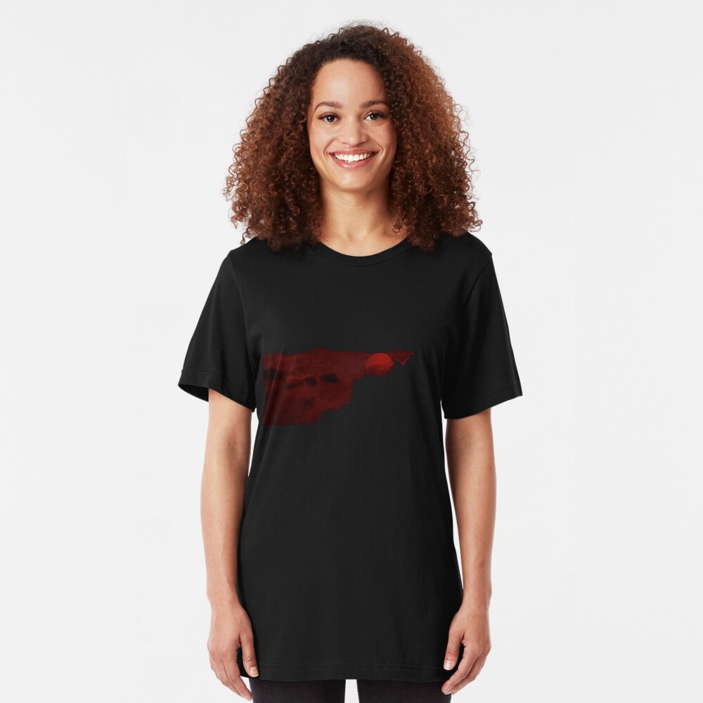 Red Moon Slim Fit T-Shirt