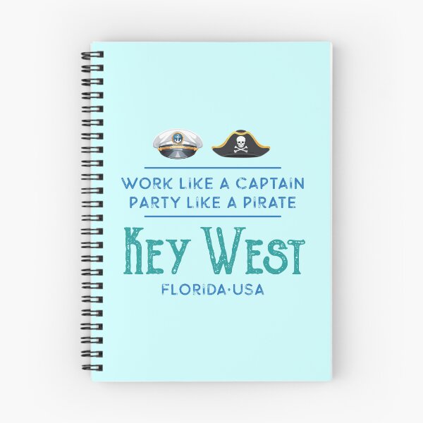 Item preview, Key West Florida Captain, Pirate Design designed and sold by Futurebeachbum.
