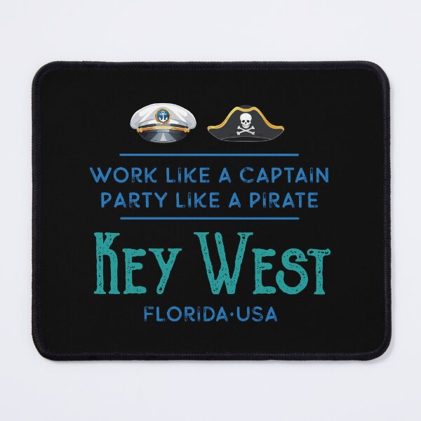 Item preview, Key West Florida Captain, Pirate Design designed and sold by Futurebeachbum.