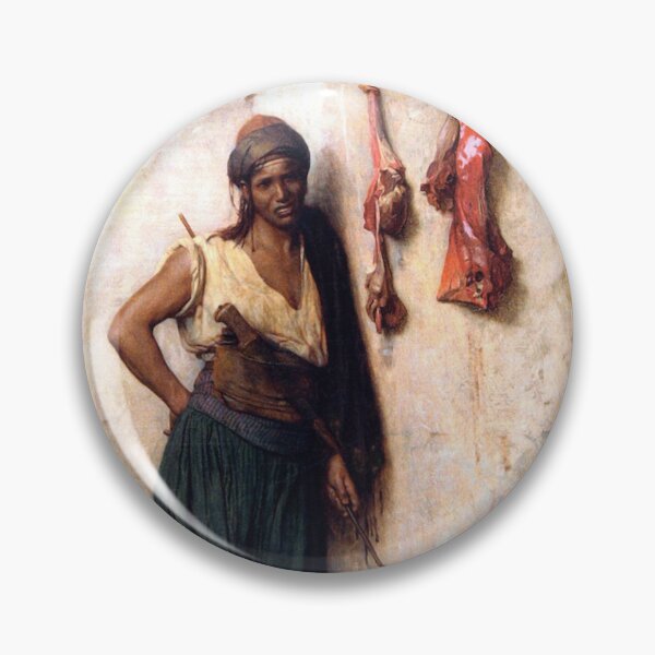 Item preview, A Turkish Butcher Boy in Jerusalem - Jean Leon Gerome oil painting designed and sold by Vintage Designs +.